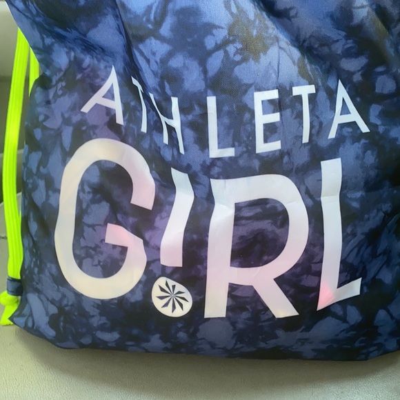Althea tie dye backpack with green neon strap new - Picture 6 of 7
